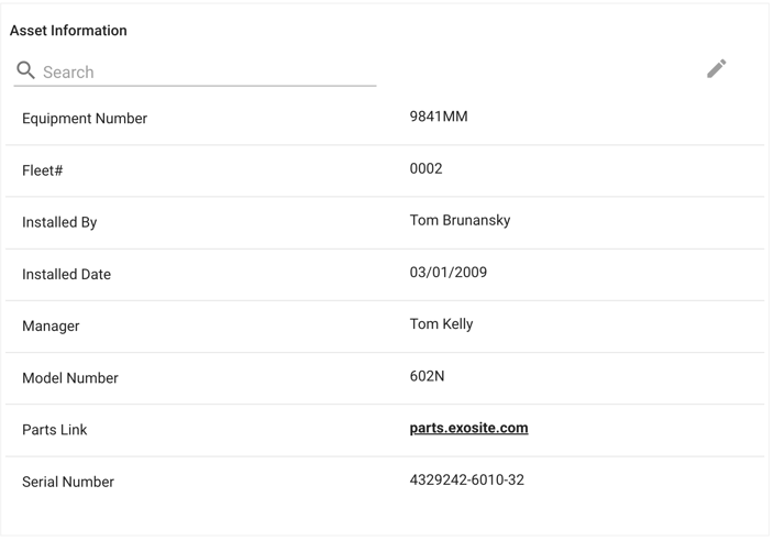 exosense-panel-metadata-overview