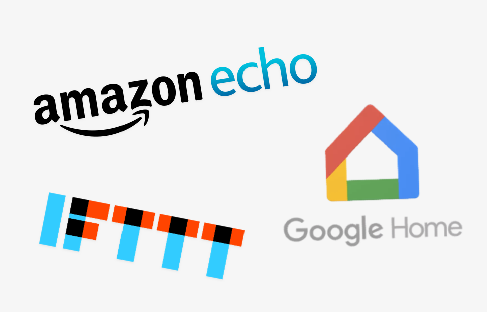 smarthome integrations with Amazon, Google, IFTTT